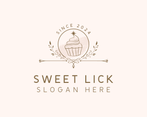 Sweets Cupcake Bakery logo design