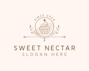 Sweets Cupcake Bakery logo design