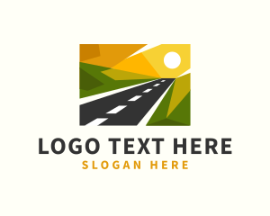 Road - Road Highway Travel logo design
