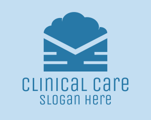 Blue Cloud Mail logo design