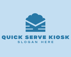 Blue Cloud Mail logo design