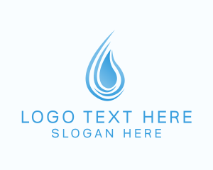 Rain - Purified Water Station logo design