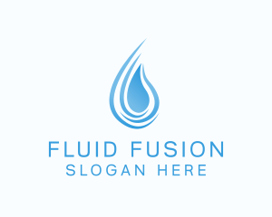 Purified Water Station  logo design