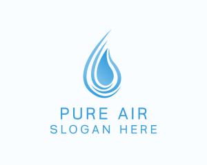 Purified Water Station  logo design