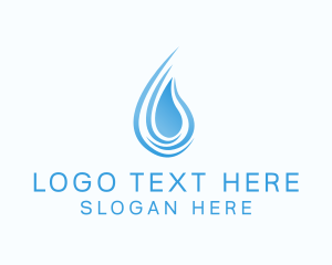 Mineral Water - Purified Water Station logo design