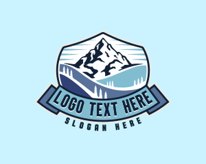 Active Gear - Mountain Summit Mountaineering logo design