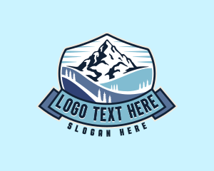 Trek - Mountain Summit Mountaineering logo design