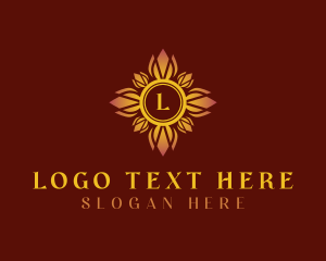 Aromatherapy - Gradient Floral Luxury logo design