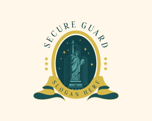 American Landmark Statue Logo