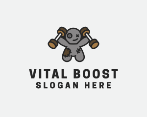 Supplements - Voodoo Doll Weights logo design