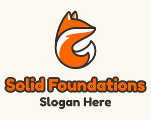 Wildlife Fox Tail  Logo