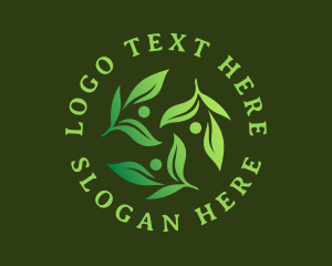 Vegan - Organic Community Farming logo design