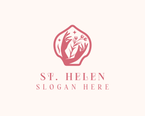 Wellness Floral Spa Logo