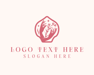 Wellness - Wellness Floral Spa logo design