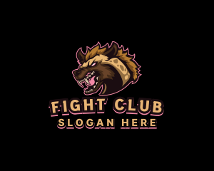 Ufc - Wild Hyena Gaming logo design