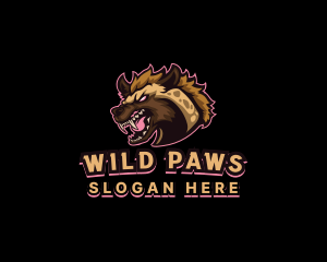 Wild Hyena Gaming logo design