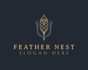 Feather Quill Publishing logo design