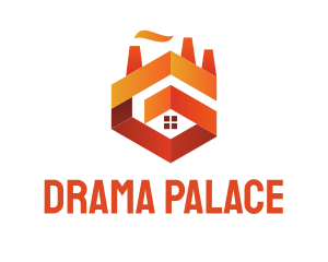 Orange Factory & House logo design