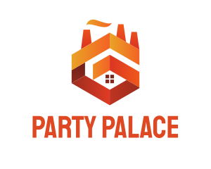 Orange Factory & House logo design