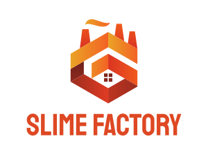 Orange Factory & House logo design