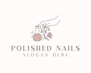 Beauty Salon Manipedi logo design