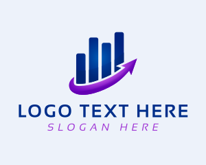 Invest - Corporate Business Chart logo design