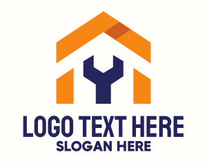 Shed - Wrench House Carpenter logo design