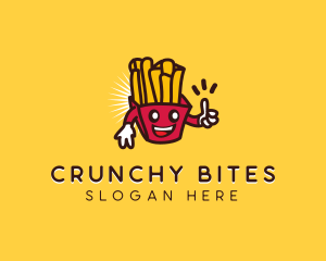 Chips - Happy Chip Fries logo design