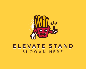 Happy Chip Fries logo design