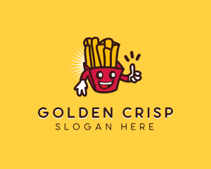 Fries - Happy Chip Fries logo design