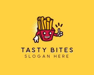 Fast Food - Happy Chip Fries logo design