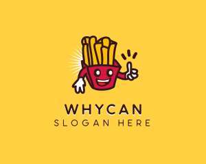 Food Stand - Happy Chip Fries logo design