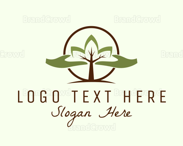 Nature Tree Planting Logo