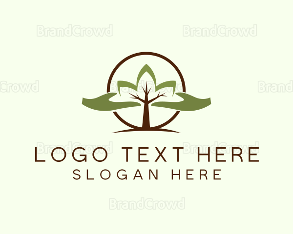 Nature Tree Planting Logo