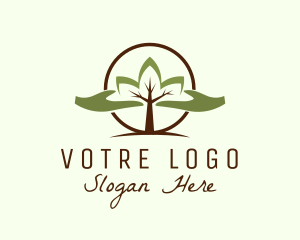 Nature Tree Planting  Logo