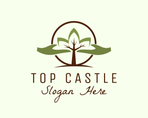 Herbal - Nature Tree Planting logo design