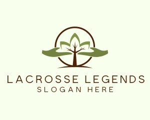 Nature Tree Planting  logo design