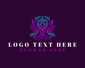 Wellness Meditation Yoga Logo