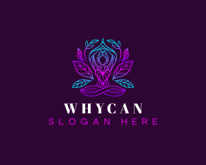 Yoga Studio - Wellness Meditation Yoga logo design