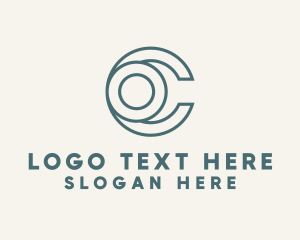 Letter Oc - Creative Abstract Company logo design