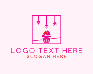 Patissier - Sweet Cupcake Bakery logo design