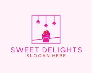 Sweet Cupcake Bakery  logo design