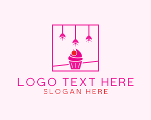 Pink - Sweet Cupcake Bakery logo design