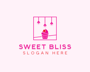 Sweet Cupcake Bakery  logo design