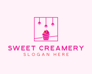 Sweet Cupcake Bakery  logo design