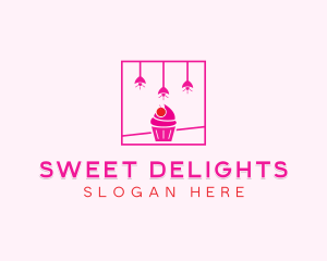 Sweet Cupcake Bakery  logo design