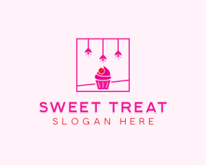 Sweet Cupcake Bakery  logo design