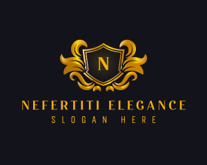  Elegant Crest Insignia logo design