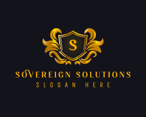 Sovereign - Elegant Crest Insignia logo design