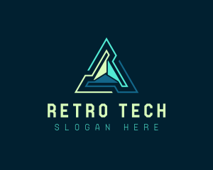 Pyramid Tech Developer logo design